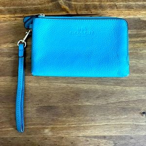 Coach | Small Wristlet Wallet | Blue
